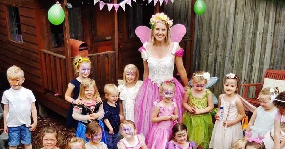 Fairy Shimmer Childrens parties Melbourne and Brisbane